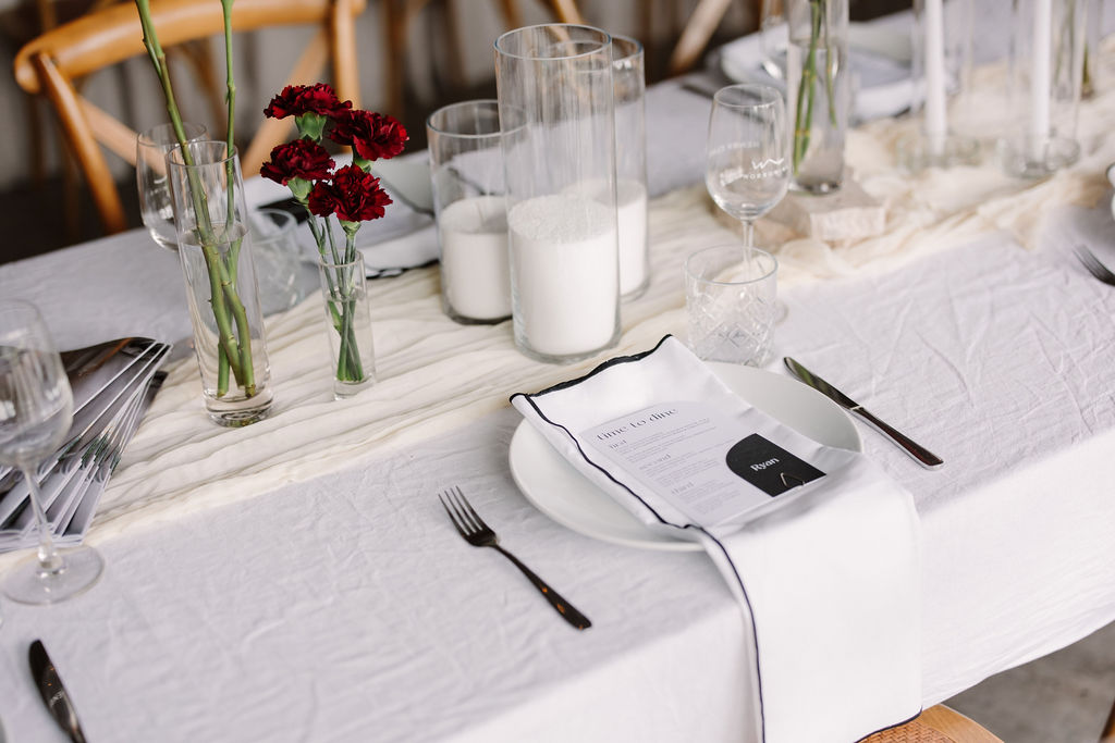 White Linen Tablecloths - Image 8