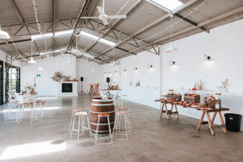 INDUSTRIAL WHITE STOOL - Image 2