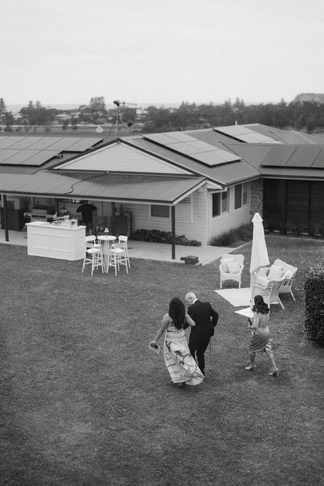 Double White Wicker Cane Sofa - Image 6