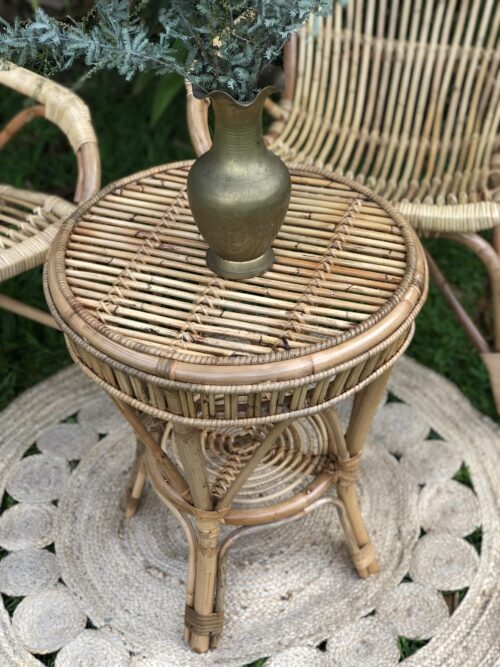 BAMBOO SIDE TABLE