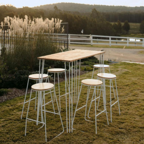 TIMBER BAR TABLE (HAIRPIN LEGS) PACKAGE