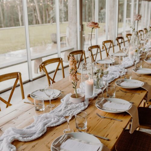 Table Runners - White