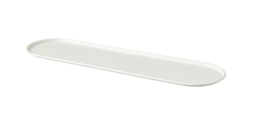 WHITE CANDLE DISH - Image 2