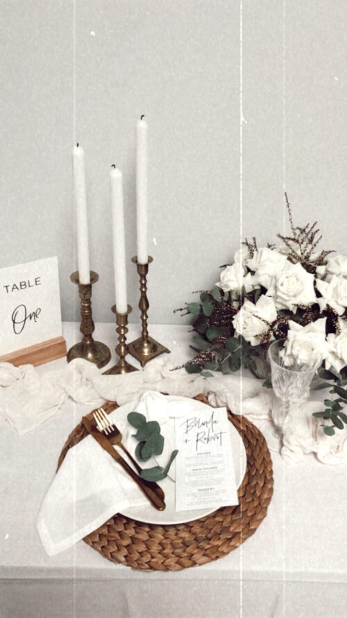Tabletop Styling - Package 3
