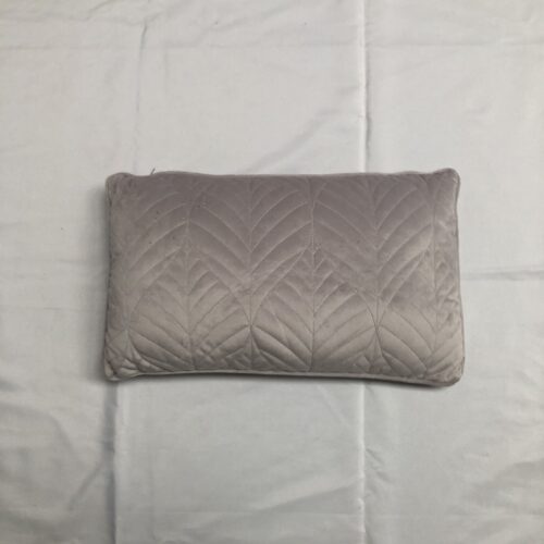 GREY OBLONG CUSHION
