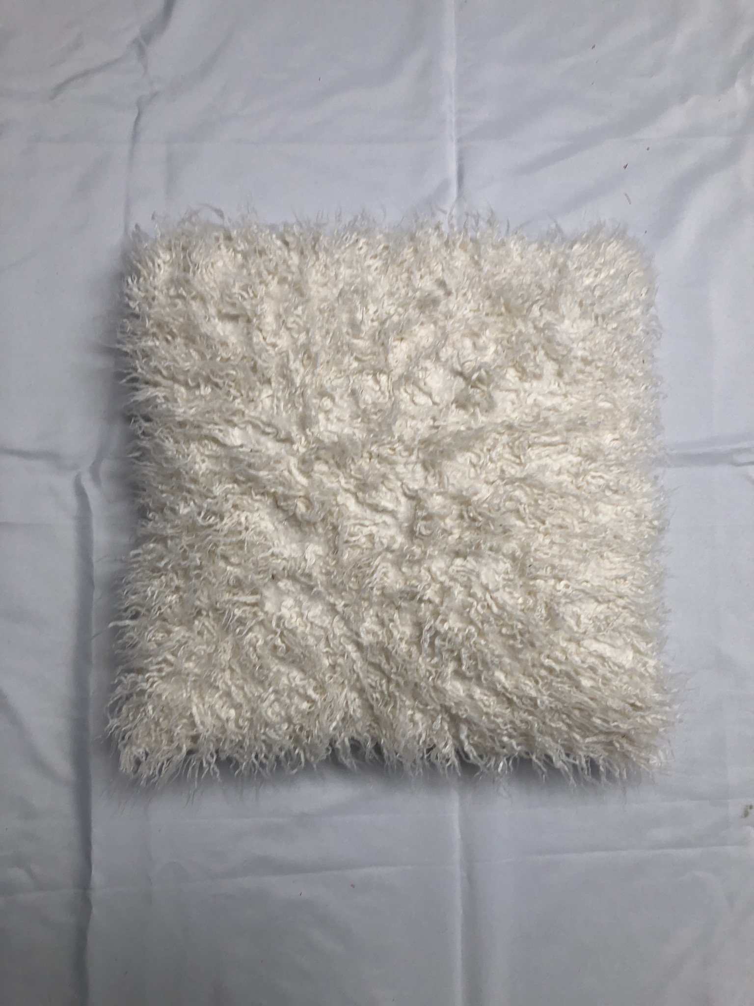 long fluffy cushion