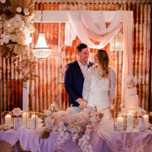 Wedding/Bridal Table Backdrop