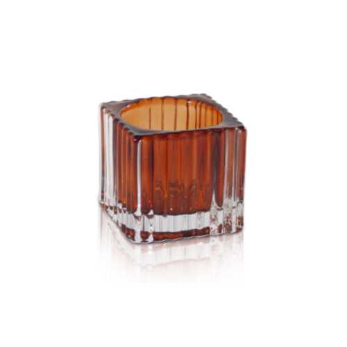 AMBER TEALIGHT HOLDER