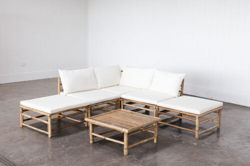 Coastal Bamboo Lounge Set - Image 5