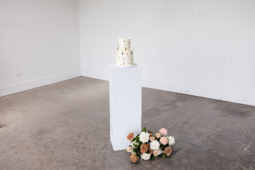 Textured Plinth - Cake Table