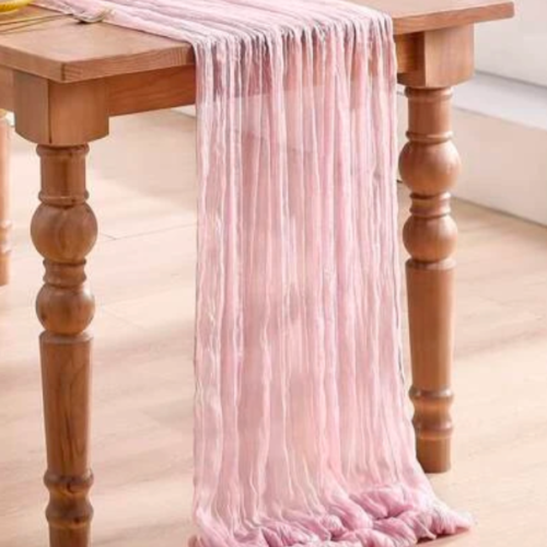 Table Runners- Blush Pink