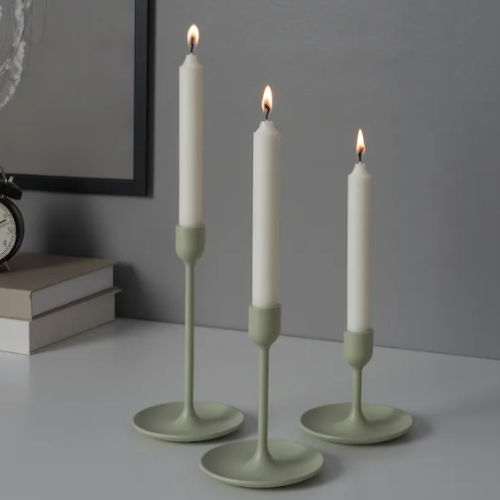 SAGE 3-PIECE CANDLESTICK HOLDERS - Image 2