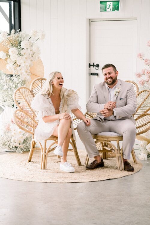 NATURAL BAMBOO RATTAN FLOWER CHAIR - Image 13
