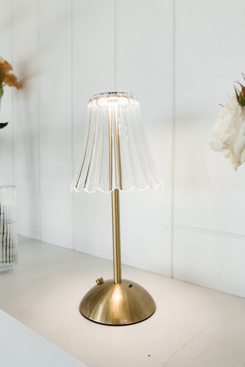 Scallop Gold Table Lamp - Image 7