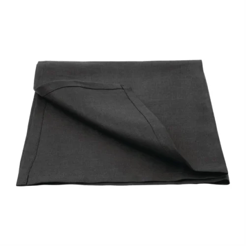 Cotton Serviettes/Napkins - Black